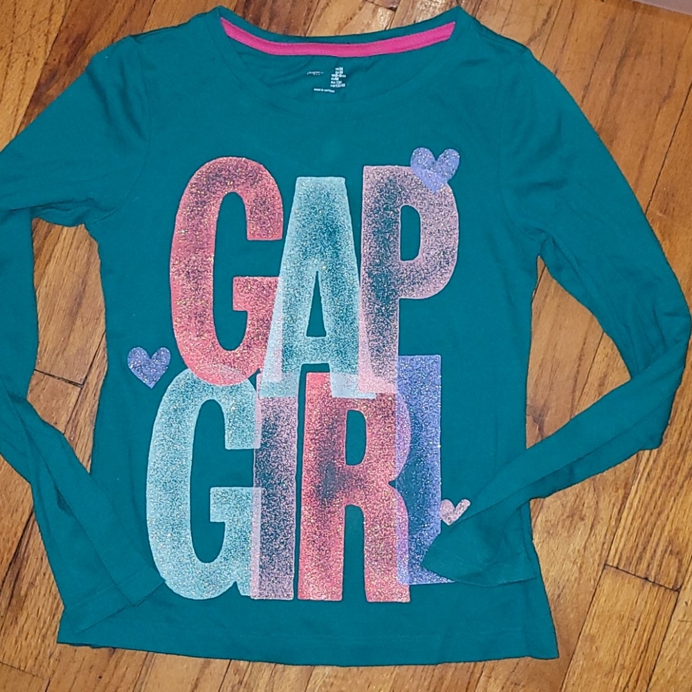 Girls GAP Long-sleeved T-shirt Size M